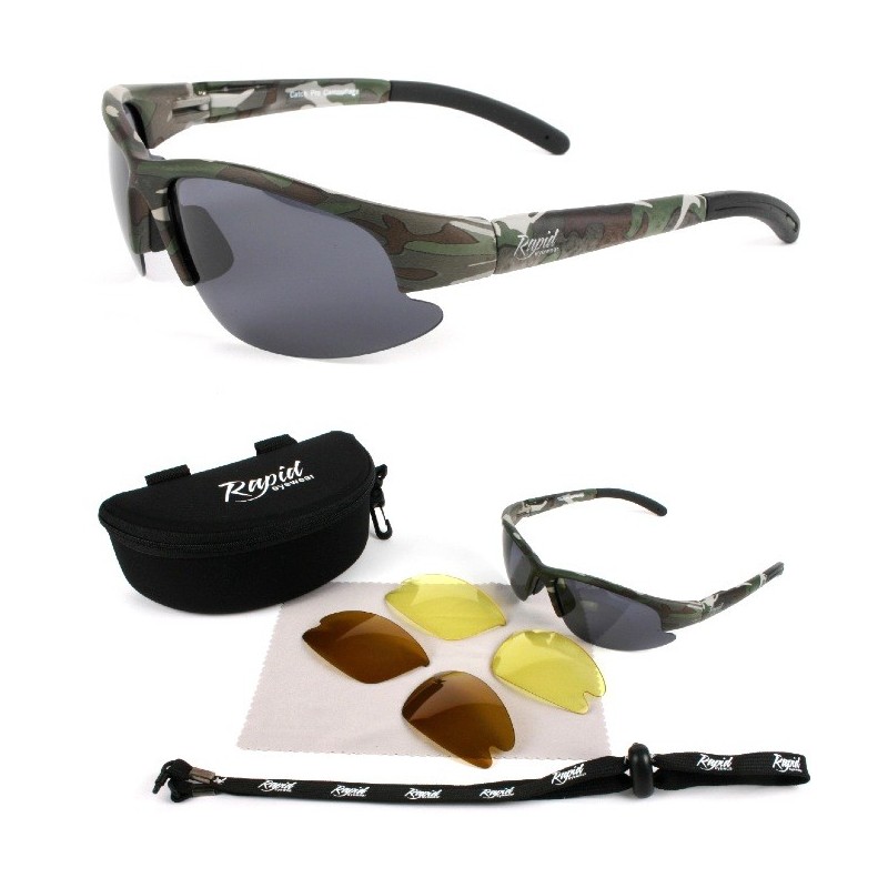 Fishing Polarised Sunglasses USA | Camouflage | Ideal For Stalking Carp