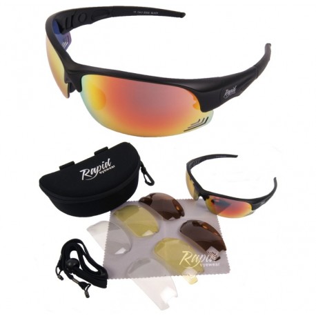 Mens Bike Sunglasses USA | Interchangeable UV400 Lenses for Cycling